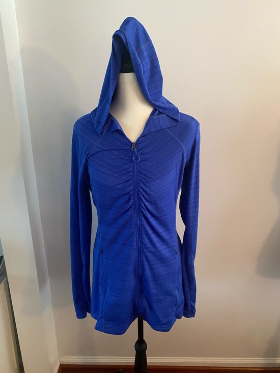 Athleta Tops - Athleta size small hooded Lightweight full zip front jacket
